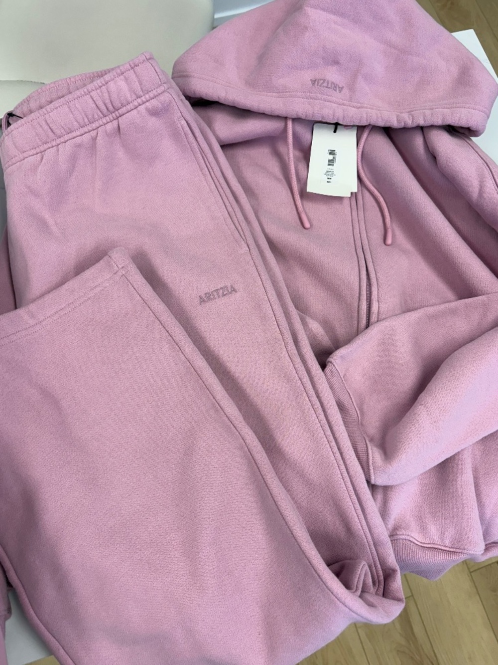 NWT aritzia sweet pea purple set
